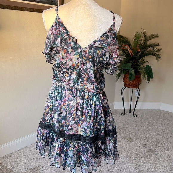 Katina Grimaldi silk dress, sz M - Picture 4 of 6